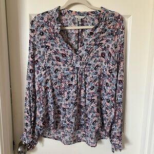 Lucky Brand Floral Print Women's Top